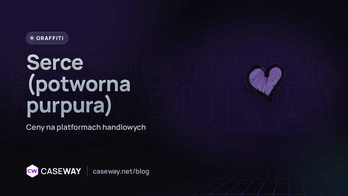 Graffiti Heart (Monster Purple): cena na platformach
