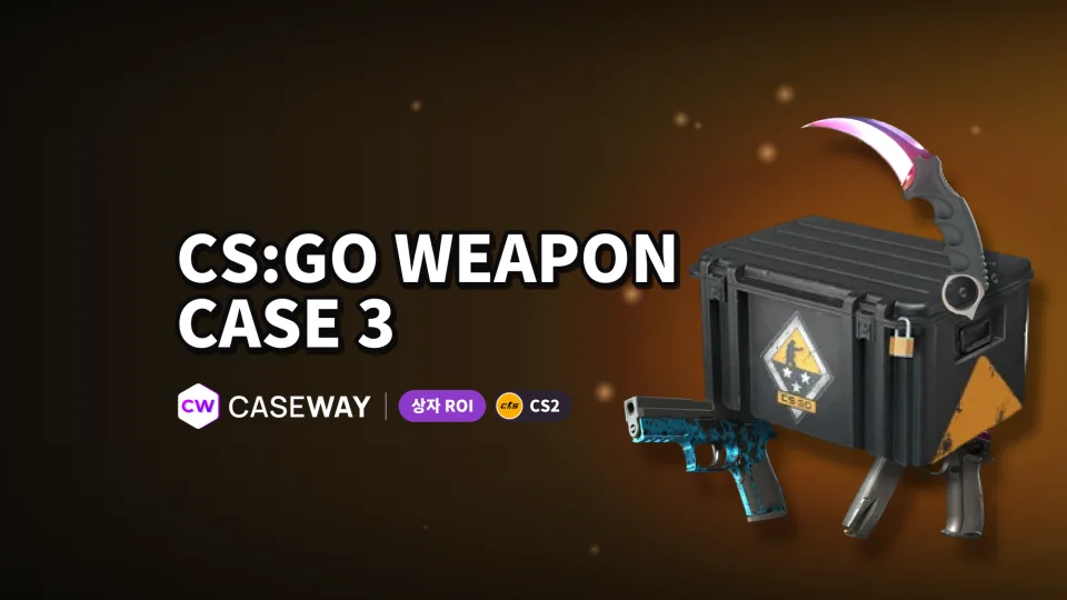 CS:GO Weapon Case 3: ROI와 확률