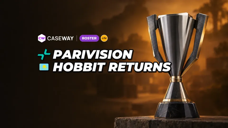 HObbit returns to PARIVISION, replacing slaxejezzz in the starting lineup