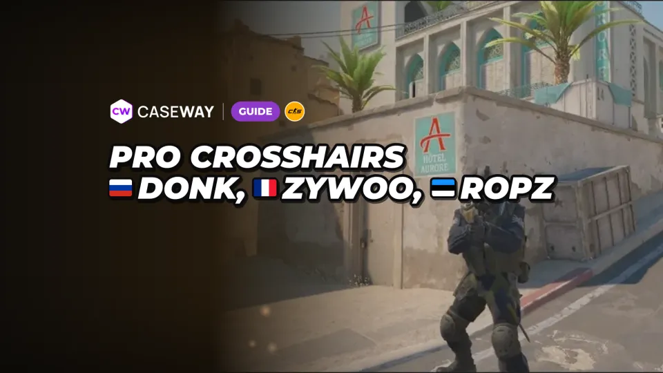CS2 Pro Player Crosshairs: Settings and How to Import Them