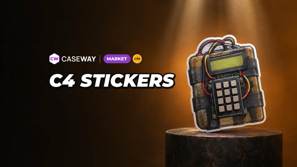 Stickers on C4: Individual Items Rose in Price, but the Segment Fell by 2.3%