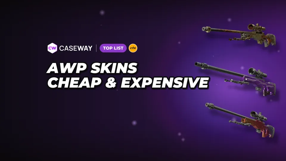 CS2 AWP Skins: Popular Finishes from Cheap to Expensive