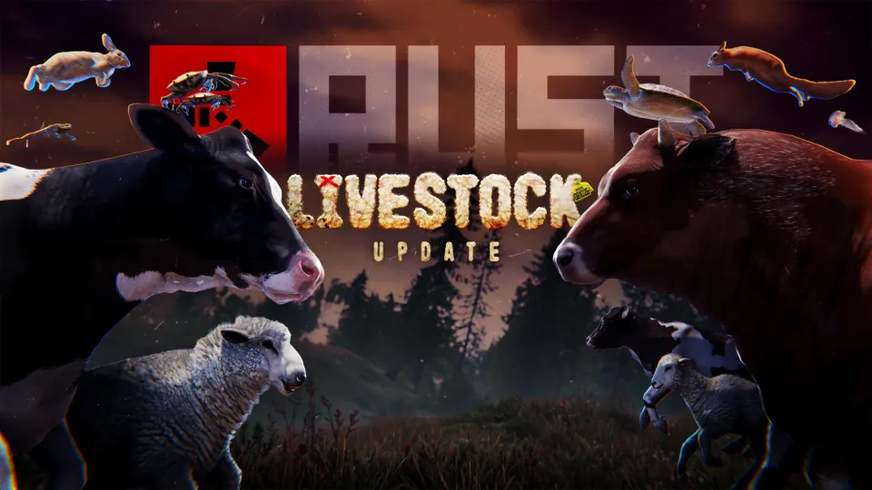 RustのLivestock：家畜の飼育、新たな戦利品部屋、ヘリポートの修復