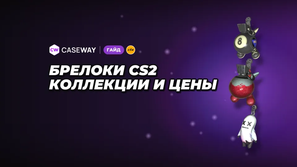 Брелоки CS2: все коллекции, редкость, самые дешёвые и дорогие варианты