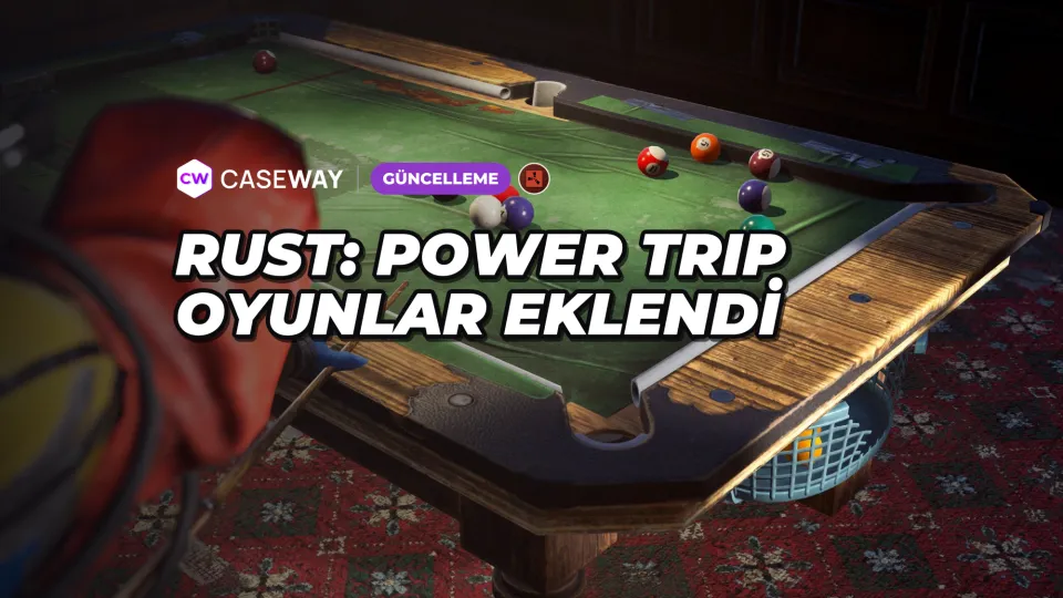 Power Trip’e bar mini oyunları ve taş heykel geldi; Small Backpack skin üretimine açıldı