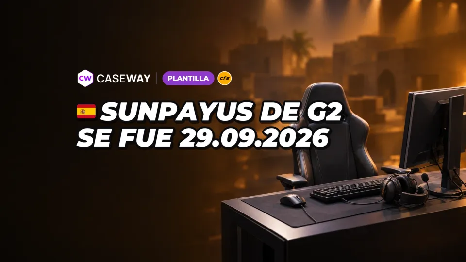 SunPayus deja G2: r1nkle ya ocupa su puesto y su fichaje por FUT no está confirmado