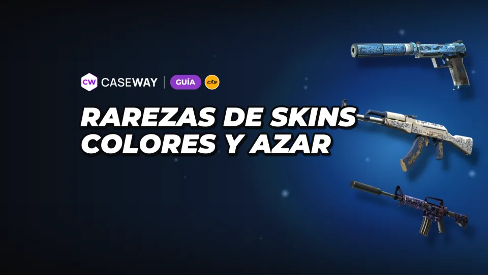 Rareza de los skins de CS2: colores, probabilidades de las cajas y reglas de intercambio
