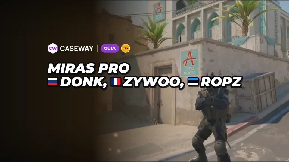 Miras de pro players de CS2: quais configurações eles usam e como aplicá-las