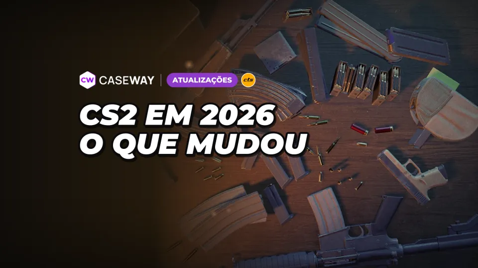 O que mudou em CS2 em 2026: recarga, Cache, Rush e novas miras