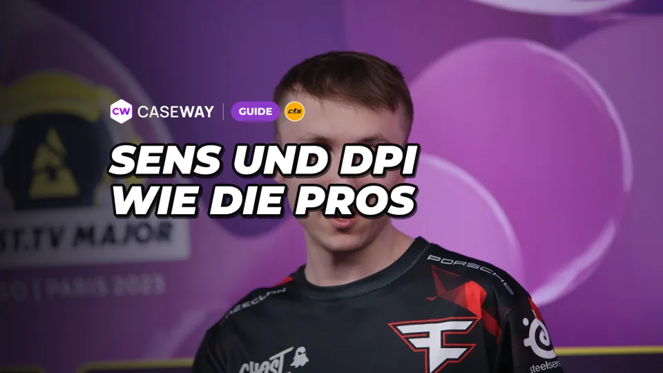 Sensitivität und DPI von CS2-Profis: eDPI und passende Einstellungen