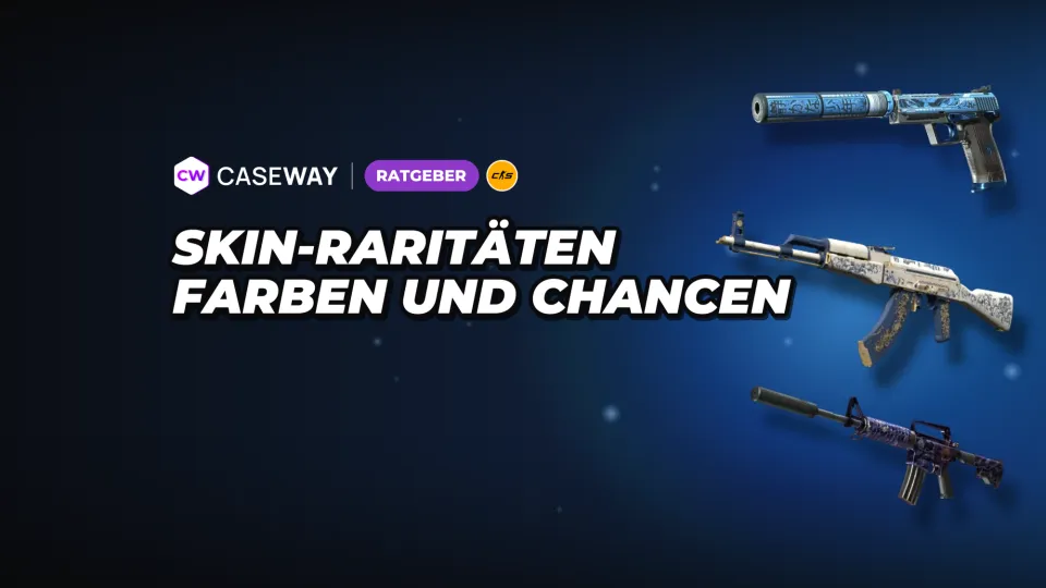 CS2-Skin-Seltenheit: Farben, Drop-Chancen aus Cases und Tauschregeln