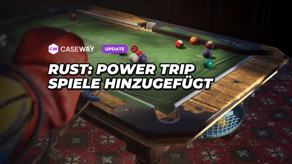 Power Trip bringt Bar-Minispiele und eine Steinskulptur – Small Backpack wird für Skins freigeschaltet