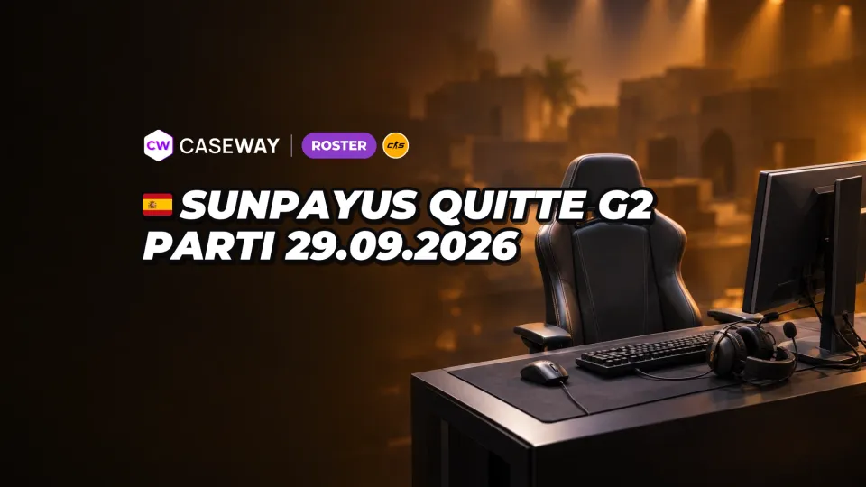 SunPayus quitte G2 : r1nkle l’a déjà remplacé, son transfert vers FUT n’est pas confirmé