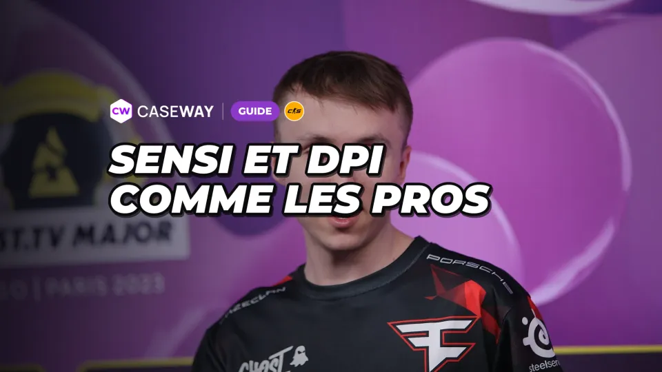 Sensibilité et DPI des pros de CS2 : eDPI et réglages
