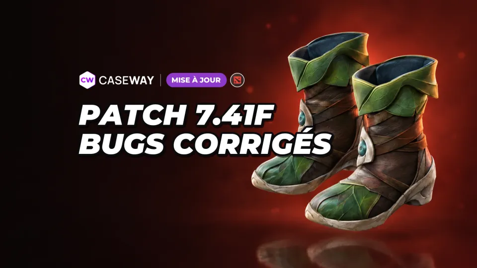 Patch Dota 2 7.41f disponible : bugs de carte, d’objets et de capacités corrigés