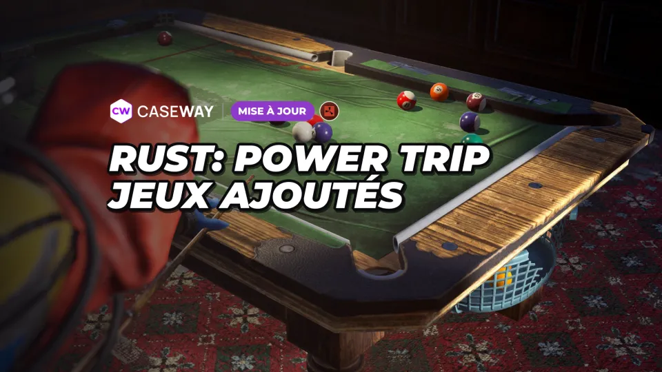 Power Trip ajoute des jeux de bar et une sculpture en pierre ; Small Backpack devient personnalisable