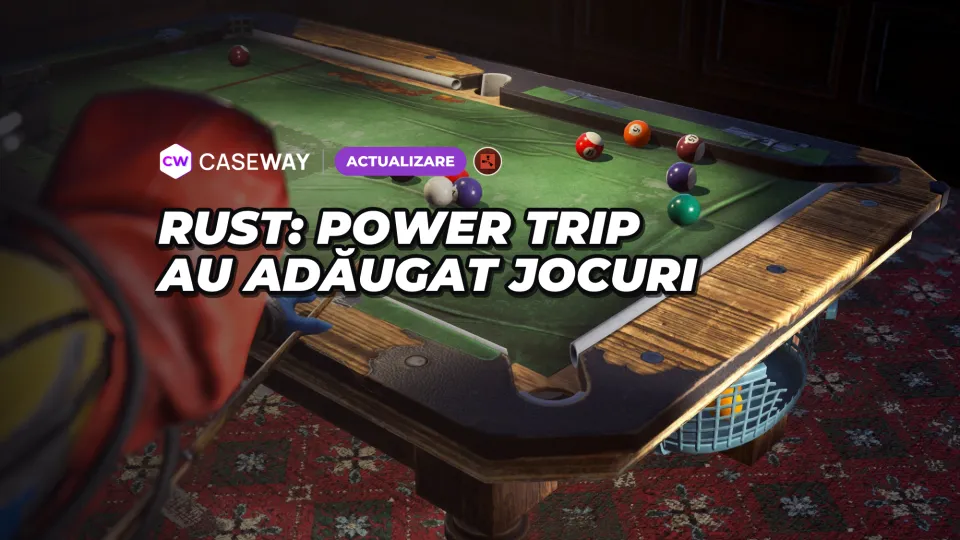 Power Trip aduce jocuri de bar și o sculptură în piatră, iar Small Backpack poate primi skin-uri create de jucători