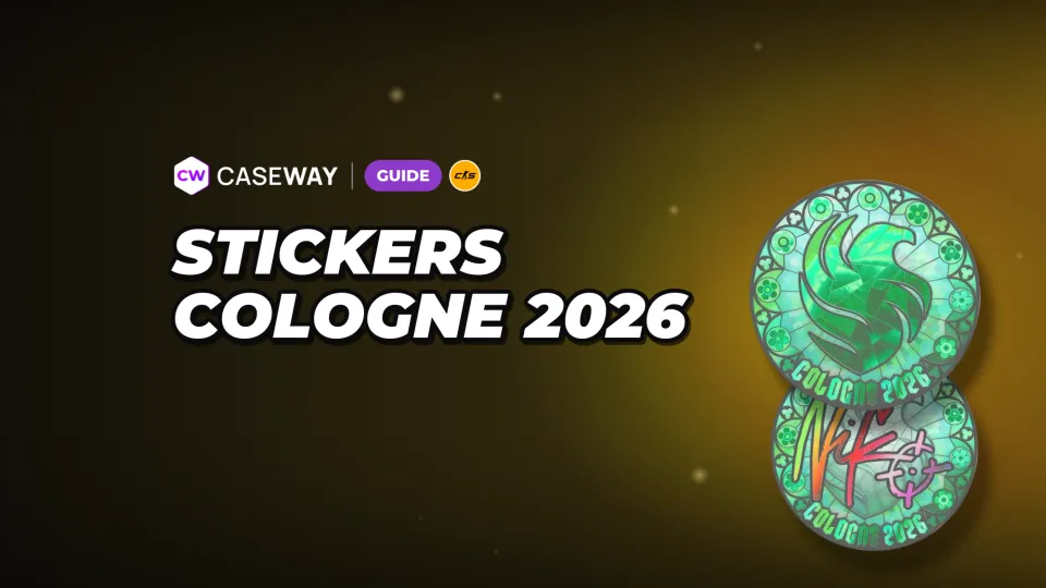 Stickers IEM Cologne 2026 sur CS2 : Ranked, autographes des champions et prix