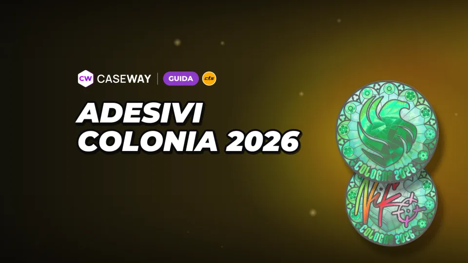 Adesivi IEM Cologne 2026 su CS2: Ranked, autografi dei campioni e prezzi
