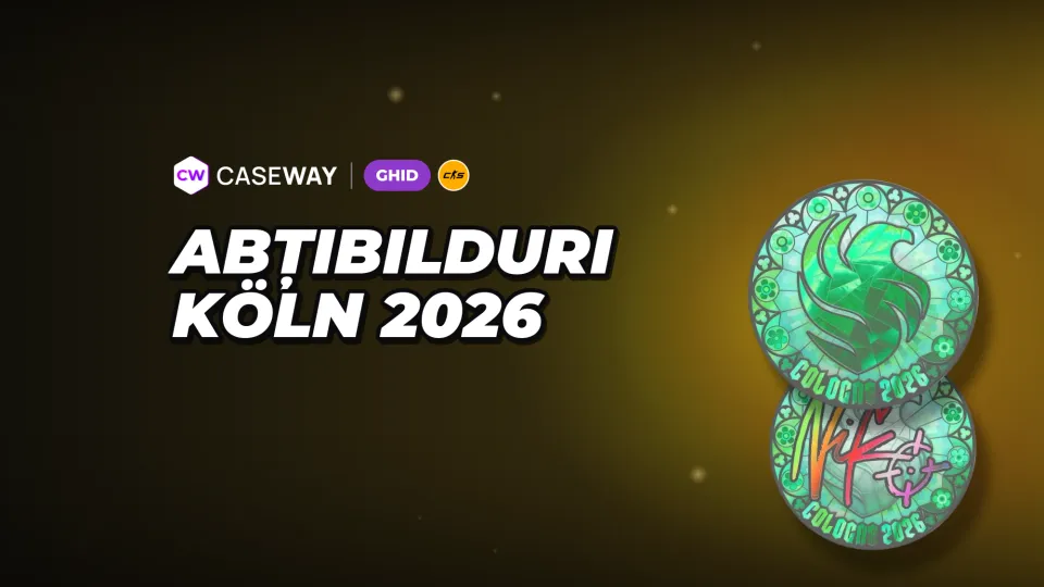Abțibilduri IEM Cologne 2026 în CS2: Ranked, autografele campionilor și prețuri