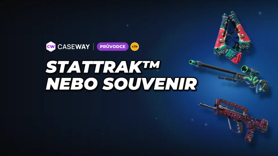 Co je StatTrak™ v CS2: rozdíly oproti Souvenir a ceny verzí