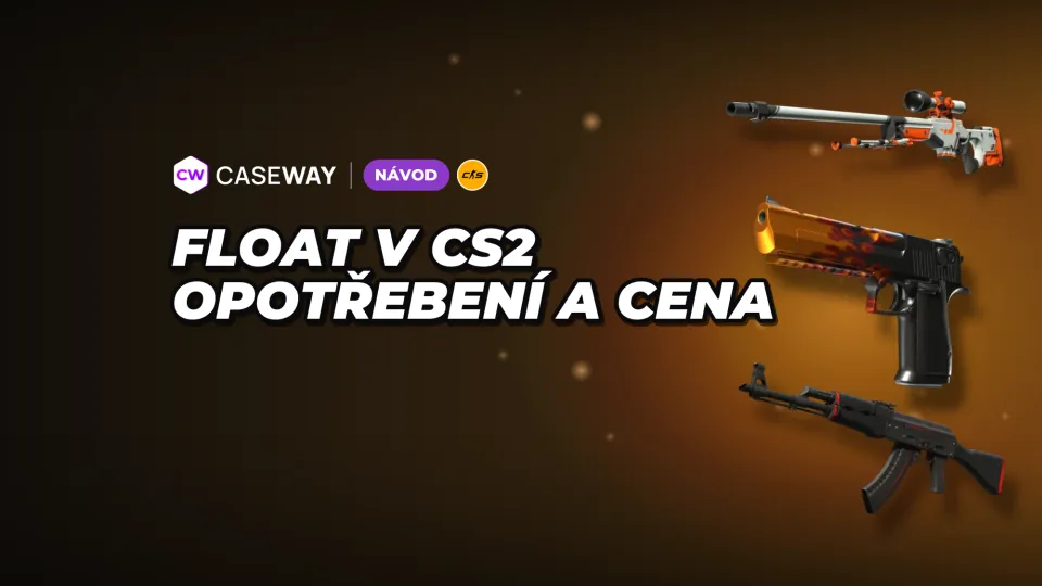 Float v CS2: stupně opotřebení a jejich vliv na cenu
