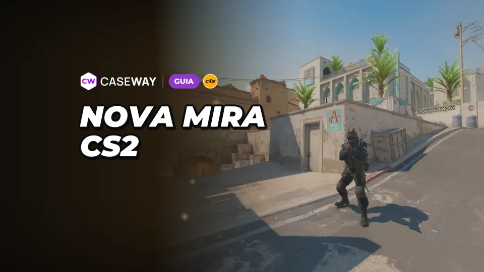 Código de mira do CS2 não funciona: como converter o antigo e ajustar a mira em pixels