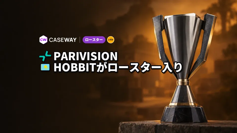 HObbitがPARIVISIONに復帰、slaxejezzzに代わってメインロースター入り