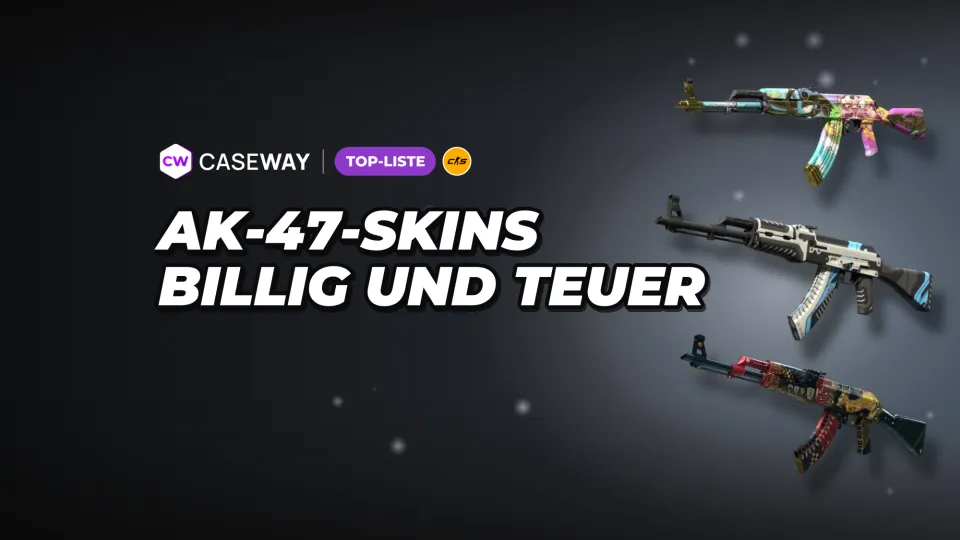 AK-47-Skins in CS2: Beliebte Varianten von günstig bis teuer