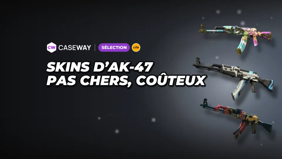 Skins d’AK-47 dans CS2 : des modèles populaires, du moins cher au plus cher