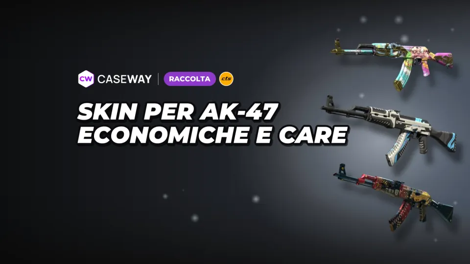 Skin AK-47 CS2: opzioni richieste, dalle più economiche alle più costose
