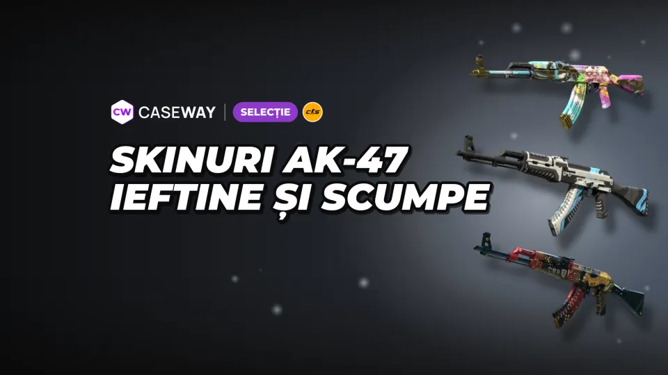 Skinuri pentru AK-47 în CS2: variante căutate, de la ieftine la scumpe