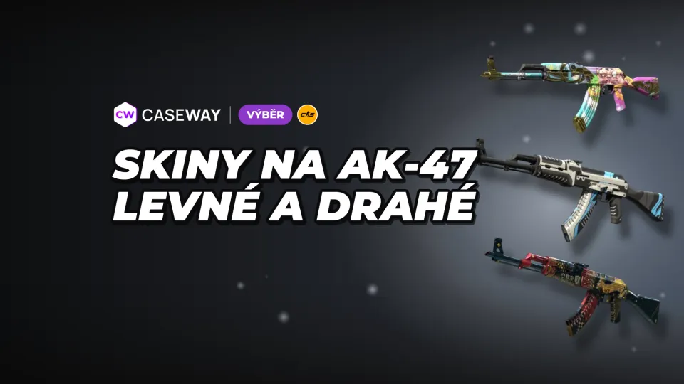 Skiny na AK-47 v CS2: oblíbené varianty od levných po drahé