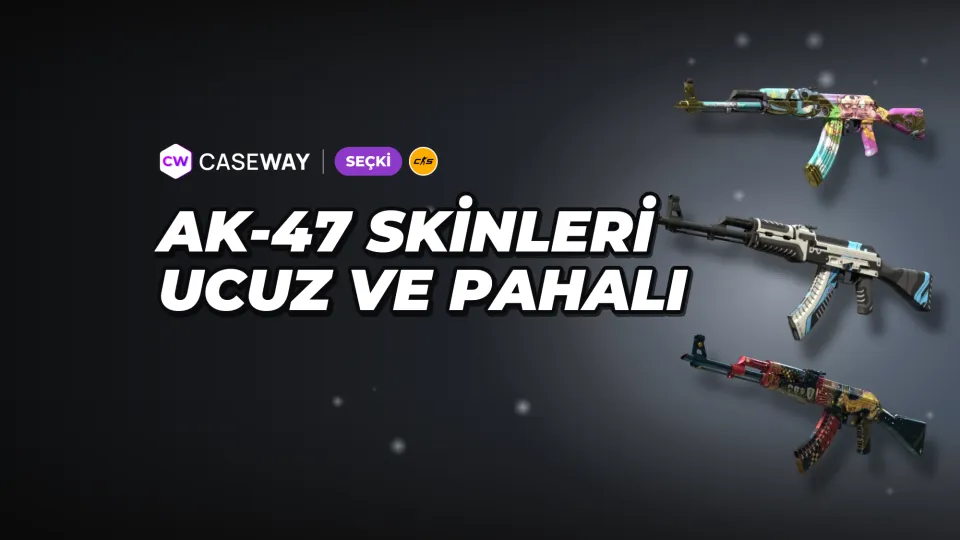 CS2’de AK-47 skinleri: ucuzdan pahalıya popüler seçenekler