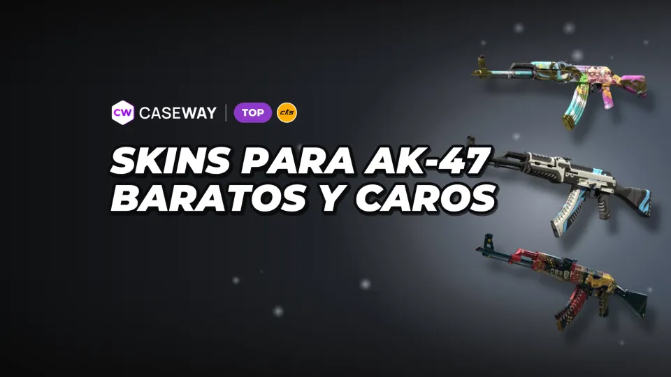 Skins de AK-47 en CS2: opciones populares de baratas a caras