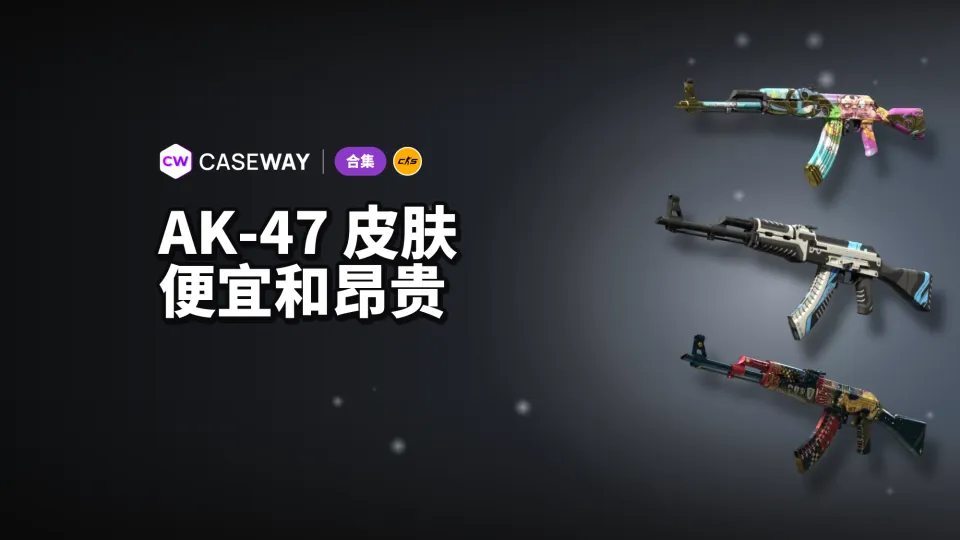 CS2 AK-47 皮肤推荐：从平价到高价的热门款式