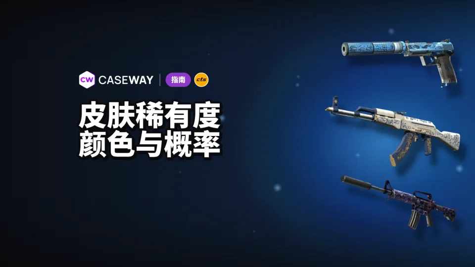 CS2 皮肤稀有度：颜色、武器箱掉落概率与汰换规则