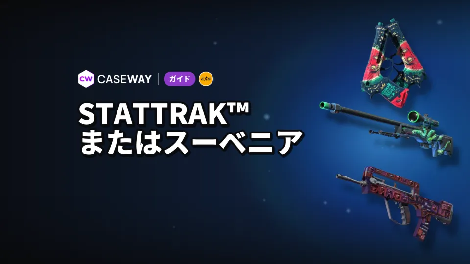 CS2のStatTrak™とは？記念品版との違いと各バージョンの価格