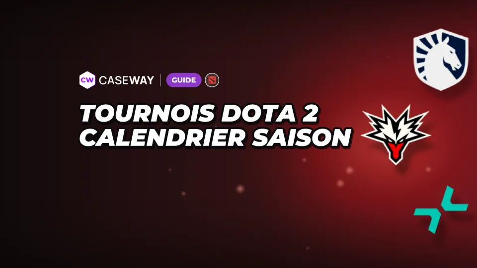 Tournois Dota 2 : calendrier 2026/27 et vainqueurs de la saison passée