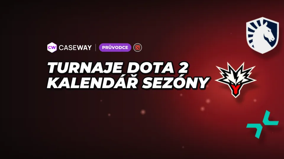 Turnaje Dota 2: kalendář 2026/27 a vítězové minulé sezóny