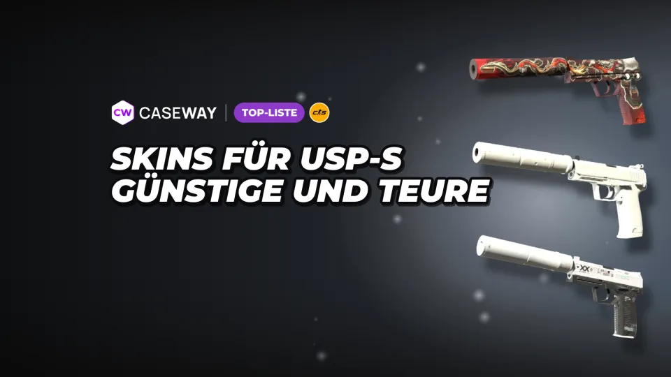 USP-S-Skins in CS2: beliebte Varianten von günstig bis teuer
