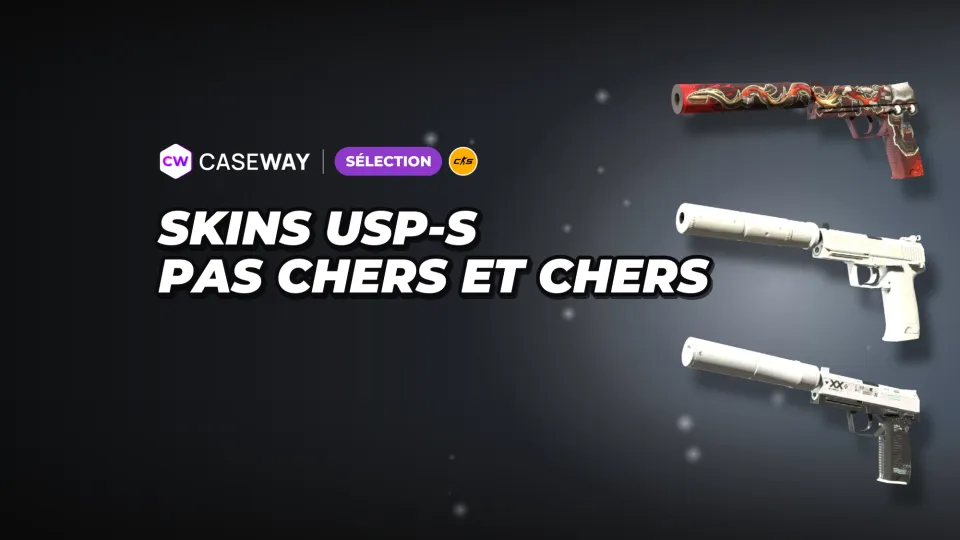 Skins d’USP-S dans CS2 : des options abordables aux plus chères