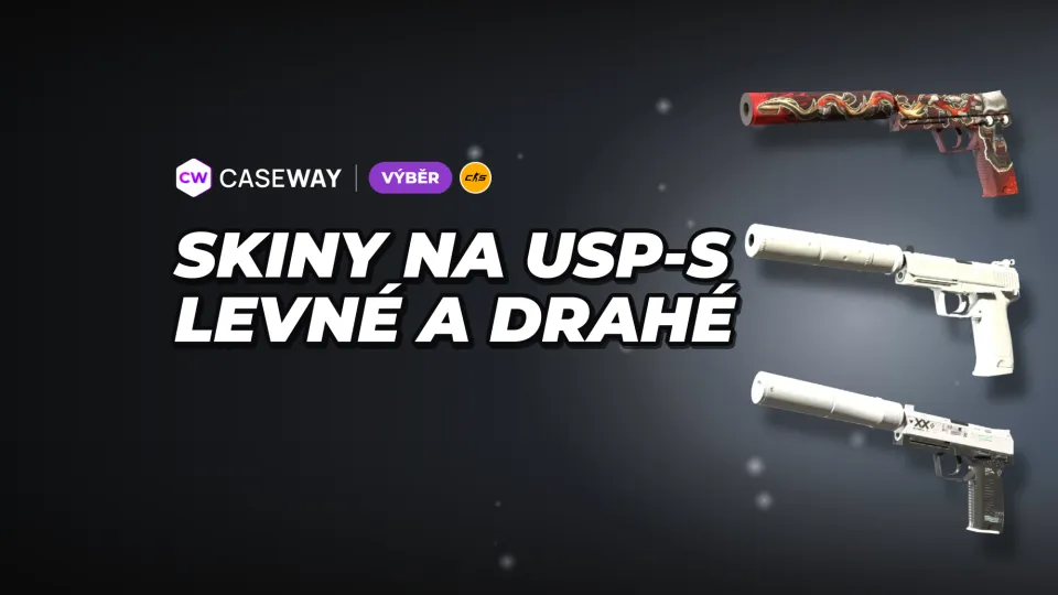 Skins na USP-S v CS2: oblíbené varianty od levných po drahé