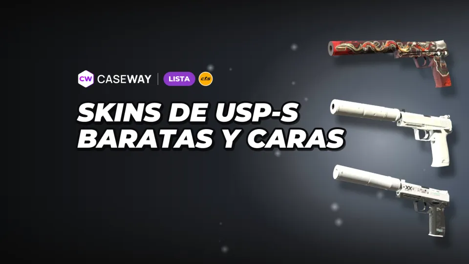 Skins para la USP-S en CS2: opciones populares de baratas a caras