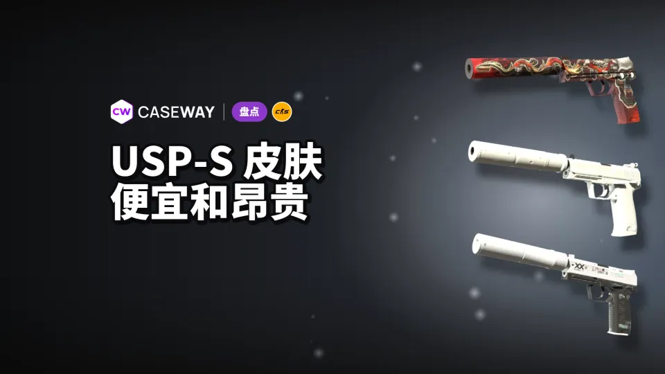 CS2 USP-S 皮肤推荐：从平价款到高价款