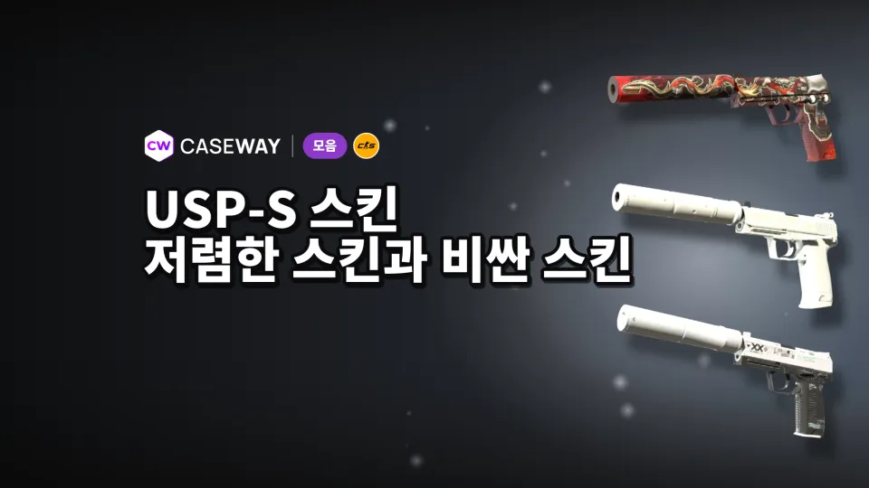 CS2 USP-S 스킨: 저렴한 옵션부터 고가 옵션까지 인기 스킨 살펴보기