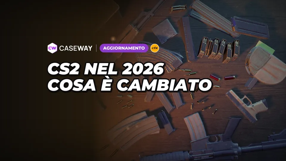 Cosa è cambiato in CS2 nel 2026: ricarica, Cache, Rush e nuovi mirini