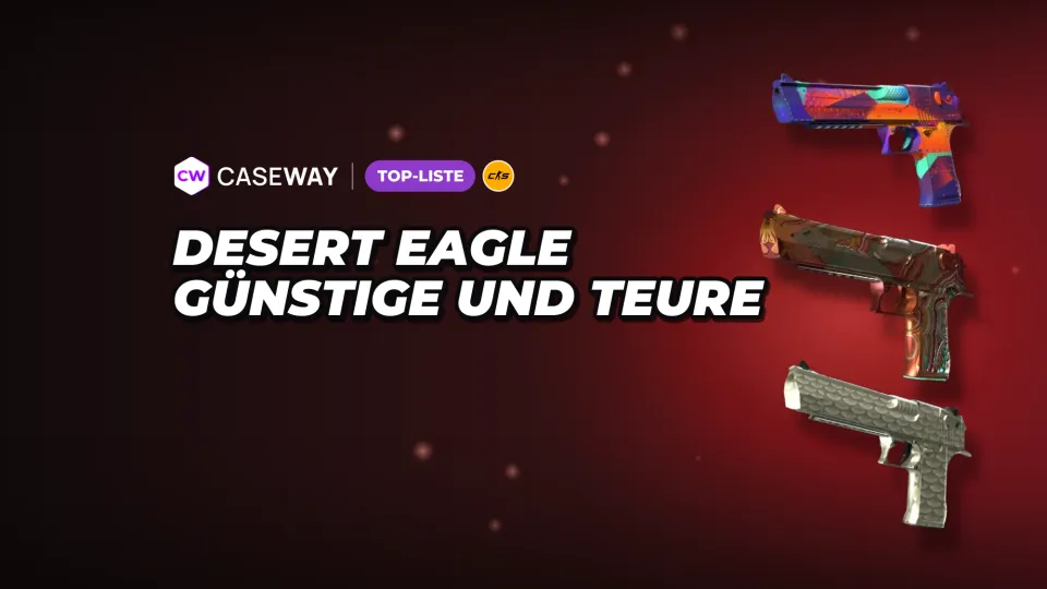 Desert-Eagle-Skins in CS2: gefragte Designs von günstig bis teuer