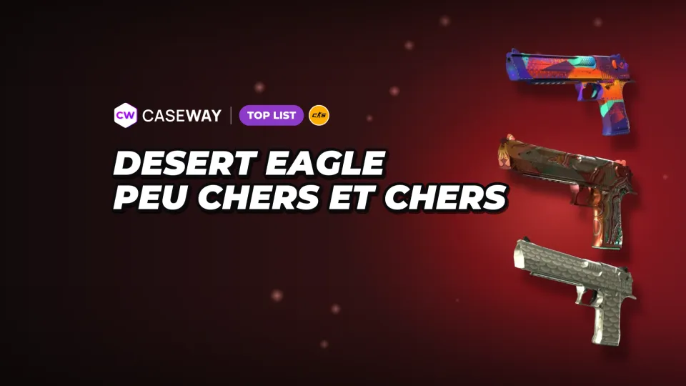 Skins Desert Eagle CS2 : les modèles recherchés, du moins cher au plus cher