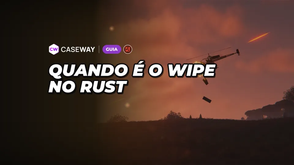 Quando acontece o wipe em Rust: calendário de wipes forçados de 2026–2027 e o que é apagado